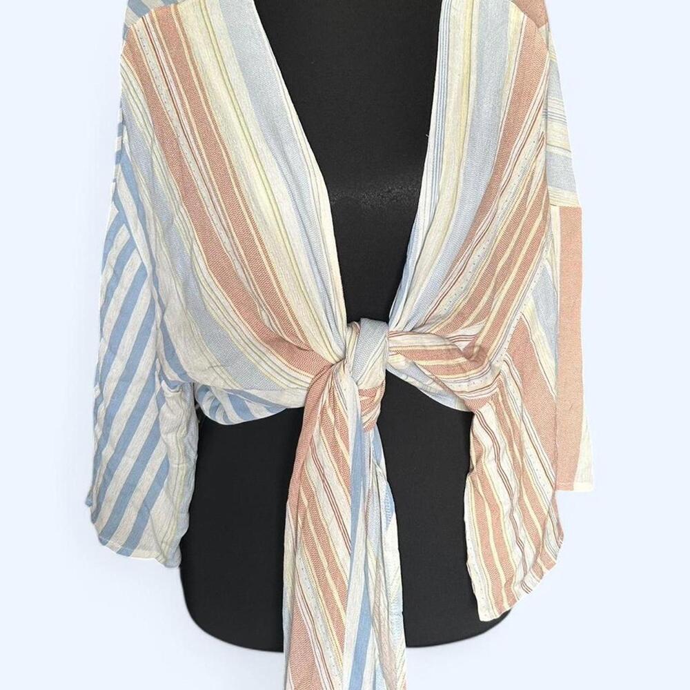 Women's Multi and Blue Blous